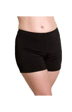 Long Boyleg Shorts Chlorine Resistant - Black