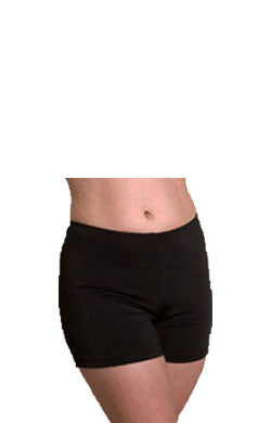 Long Boyleg Shorts Chlorine Resistant - Black